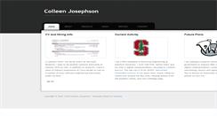 Desktop Screenshot of cjosephson.net